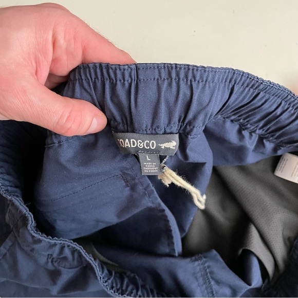 Toad & Co Men's Boundless Pull-On Short 7” Navy Size Large NWOT - Picture 4 of 9